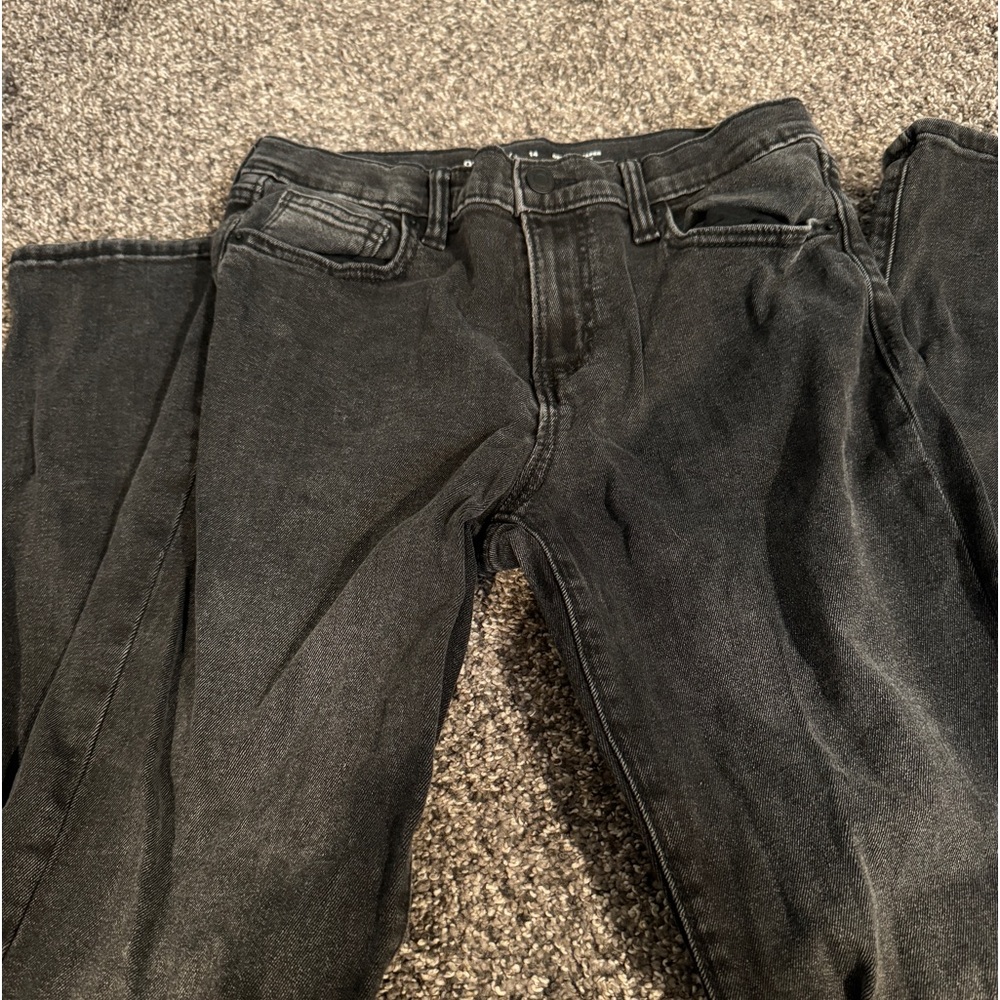 Boys faded black jeans